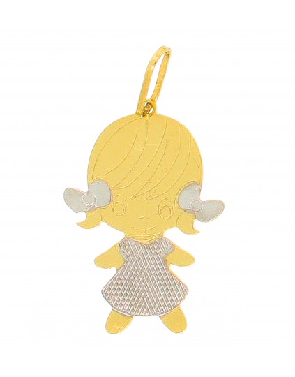 Pingente menina a laser - 0031022